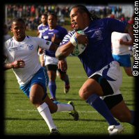 Samoa v Namibia Alesana Tuilagi hat trick